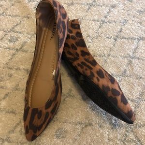 Merona Size 7.5 Cheetah flats